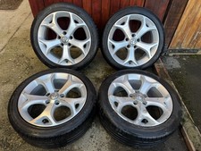 SET VAUXHALL CORSA D VXR 17" ALLOY WHEELS 5x110 ASTRA H VAN 1.7 CDTI