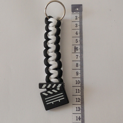 Black white paracord style - white, paracord-style