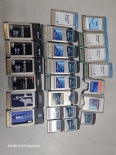 Assorted Bluetooth & WiFi PCMCIA Cards (Anycom, BrainBoxes, Buffalo)