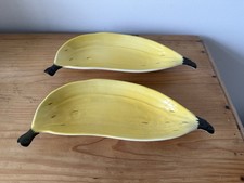 Vintage Retro Pair Of Banana