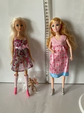 PREGNANT FASHION DOLLS X 2