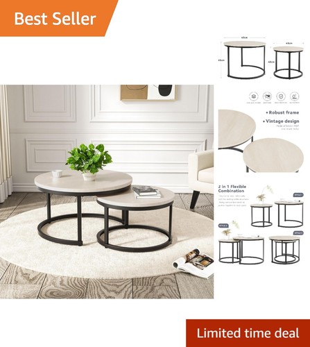 Elegant round nesting - round, tables