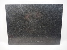 Vintage Cole & Mason - 40cm x 30cm  Black Granite Chopping Board Heavy over 5kg
