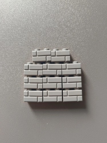 Lego dark blueish grey - , 1x2