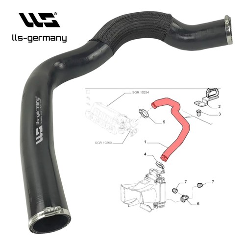 Turbo hose charge air - , for