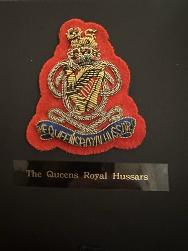 Queens royal hussars officers - hussars,