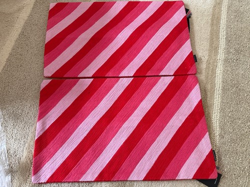 Pink stripe rectangular - 2,