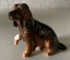 ROYAL DOULTON DOG COCKER SPANIEL SEATED MODEL No. K9B MINIATURE GLOSS PERFECT