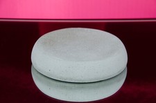 Ruta Brushed Concrete Trinket, Soap Dish, Handmade Cement Bathroom Decor, Gift.
