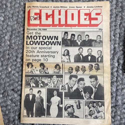 Black echoes motown - echoes,