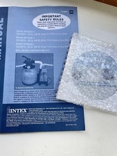 Intel Swimming Pool Sand Filter and Pump and Accessories Kit for Pools