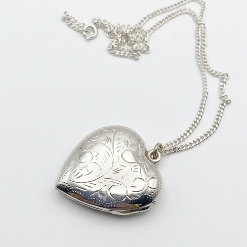 Silver 925 large heart - 925,