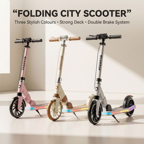 Foldable kick scooter - kick, for