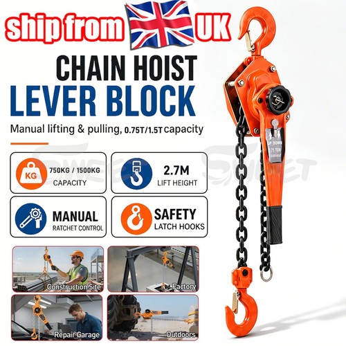 75t lever block chain - /1.5t,