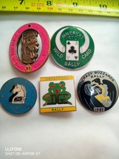 Vintage Enameled Motorcycle