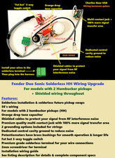 Fender Duo Sonic Solderless HH