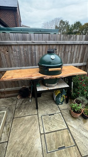 Bespoke big green egg - green, bbq