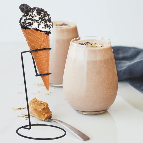 Ice cream cone stand iron - ice,
