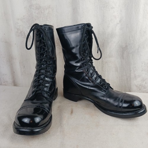 Vintage black leather corcoran - black,