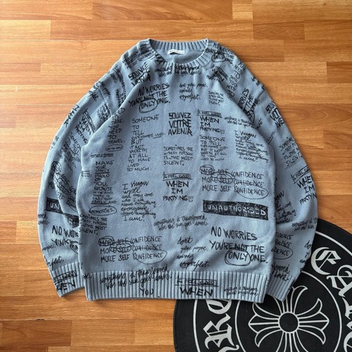 Zara grey knit crew neck - zara,