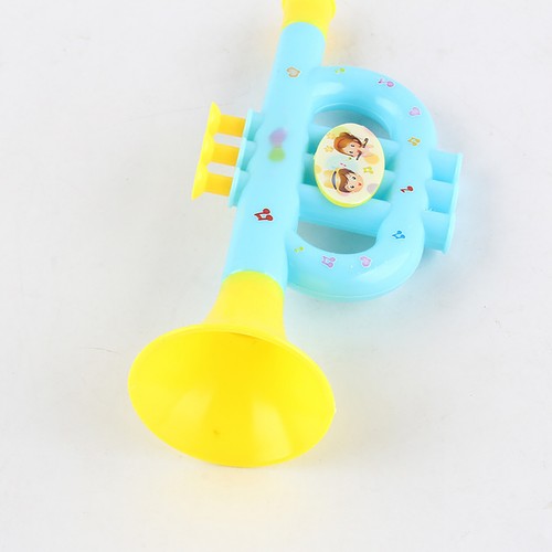 Kids plastic cartoon trumpet - kids,