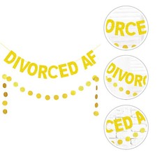 2pcs DIVORCED Divorced Party
