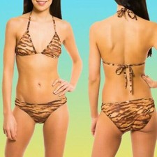 KINIKI TAN THROUGH BIKINI SET