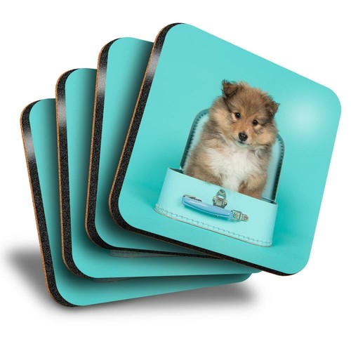 Set square coasters - set, of