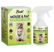 Boohl Mouse Repellent Oil Spray, Anti-Rat Peppermint Natural Oil Spray, 250ml