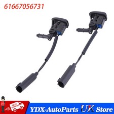 2PCS Windshield Washer Nozzles Spray Jet 61667056731 For BMW 3' E46 Left Right