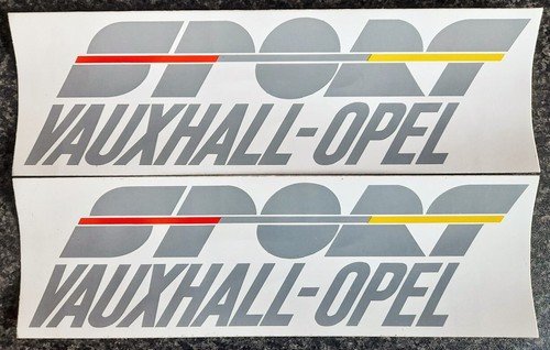 Vauxhall opel sport stickers - sport,