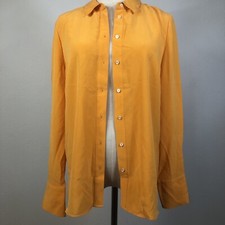 NWT Jigsaw 100% Silk Orange