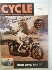 Cycle Magazine, January 1957