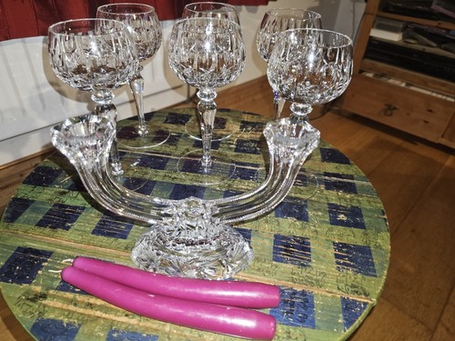 Set hock wine - hock, glasses