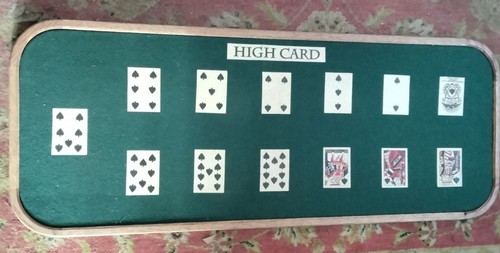 Faro card game board - game,