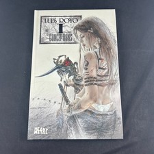 LUIS ROYO CONCEPTIONS I 1 HEAVY METAL TV SKETCHBOOK HARDCOVER FANTASY WOMEN RARE