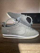 Nike Cortez Grey Fleece Trainers Sneakers Size UK 6