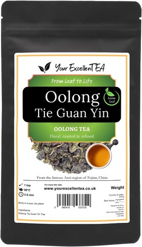 Tie guan yin oolong tea - tie,