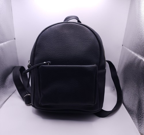 New look black faux leather - black,