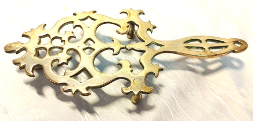 Antique cast brass iron stsnd - brass,