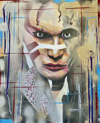 Adam ant painting print - adam,