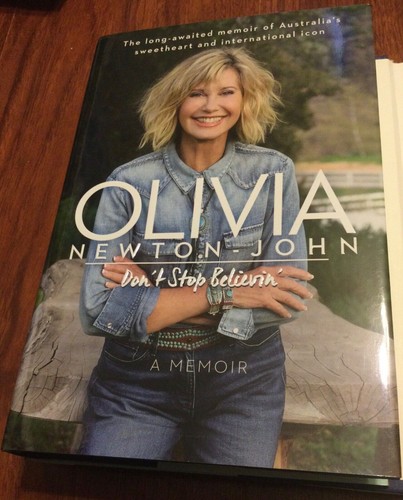 Olivia newton john signed - john,