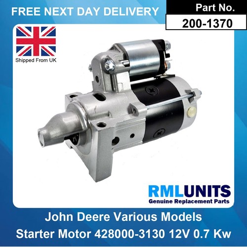 Starter motor for - starter, john