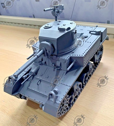 Ww2 usa stuart tank - ww2,