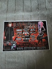 TPGM2 ADVERT 5X8 ATTITUDE CLOTHING CO. : NECESSARY EVIL. DEAD THREADS. MERCY