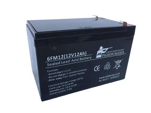 Pigeon magnet battery 12v 12ah - magnet,