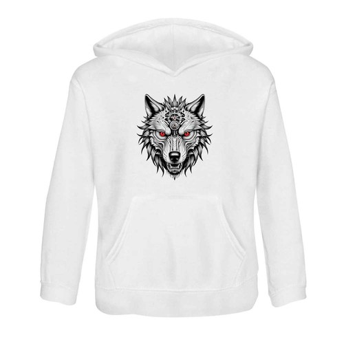 Biomechanical wolf head - wolf, kids