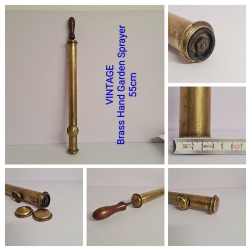 Vintage brass garden sprayer - brass,