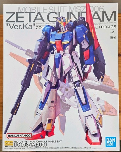 Zeta gundam ver 1 - mg, ka.