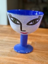 Collectable Kosta Boda Open Minds Glass Bowl Designed By Ulrica Hydman-Vallien